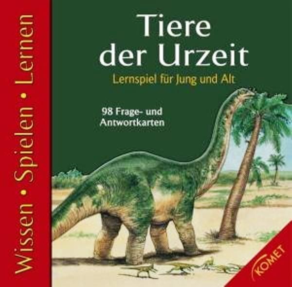 Tiere der Urzeit: Lernspiel für Jung und Alt