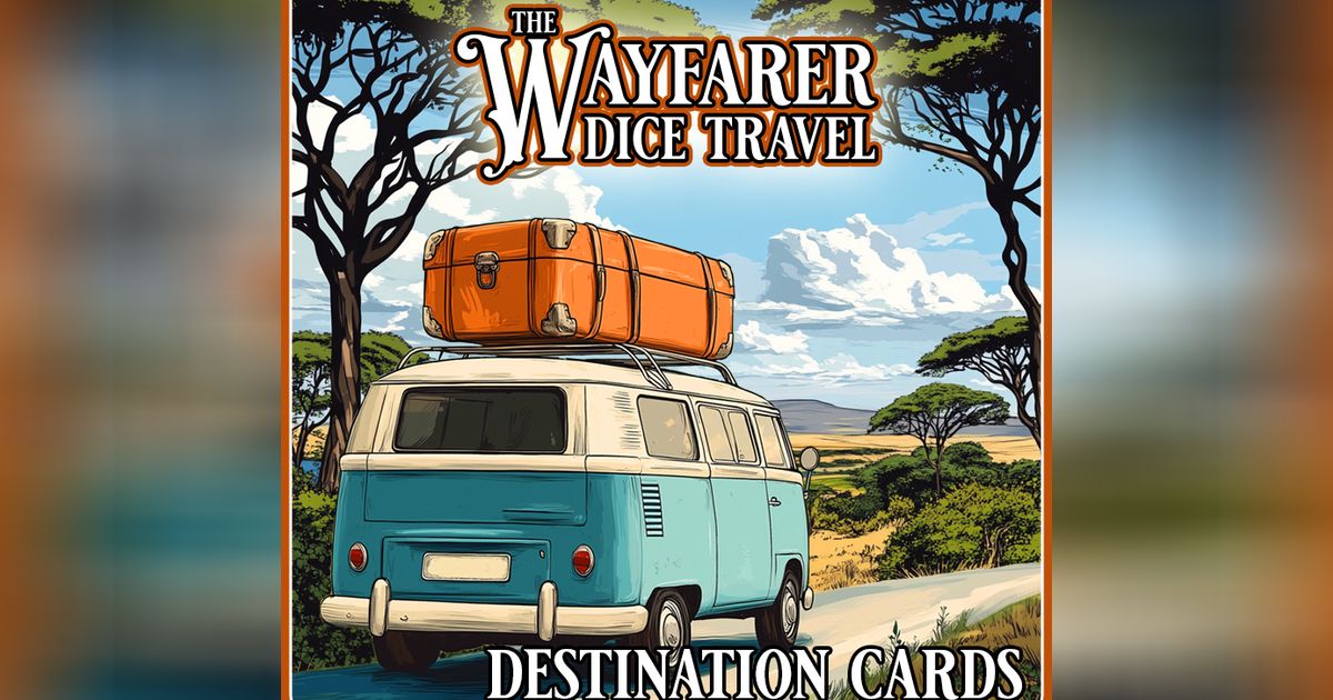 The Wayfarer: Destination Cards | Board Game | BoardGameGeek