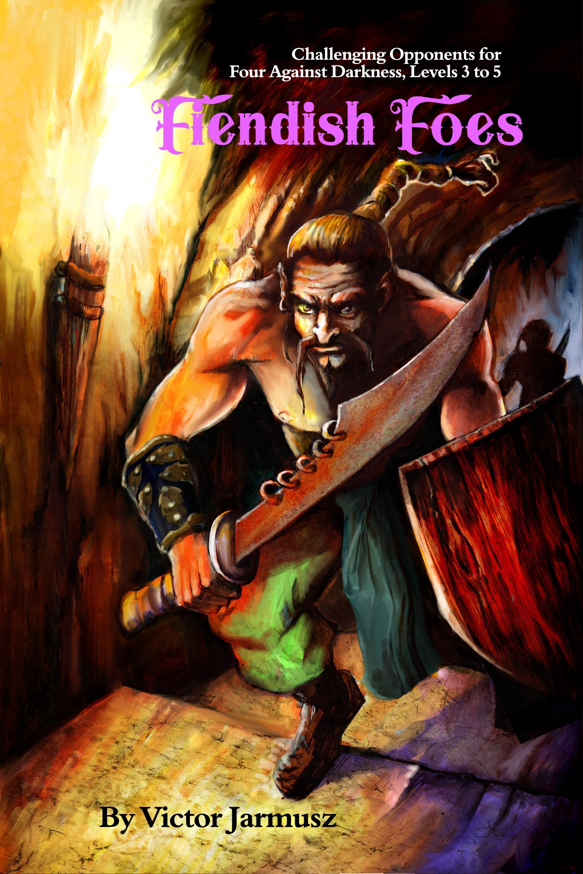 Fiendish Foes: Challenging Opponents for Four Against Darkness