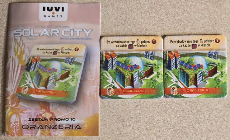 Solar City: Promo Set 10 – Orangery