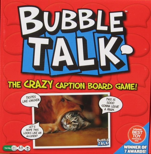 Bubble Talk Picture Caption Board Game Techno Source 2010 New & Sealed 