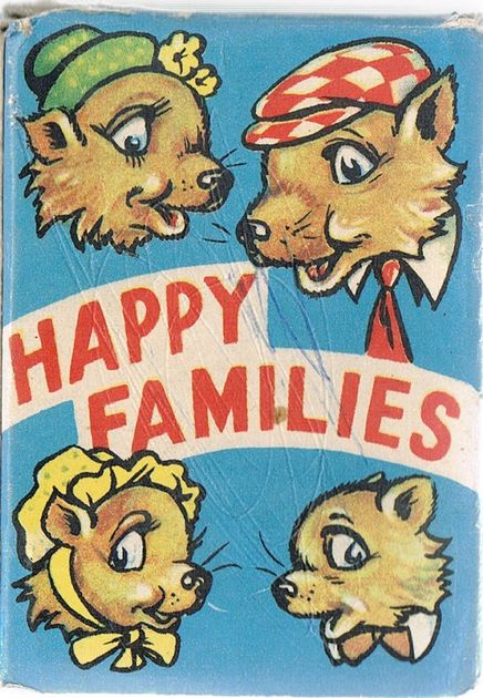 Jacques Happy Families Card Game Brand New