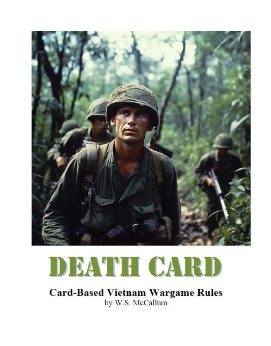 Cover art for Death Card: Card-Based Vietnam Wargame Rules