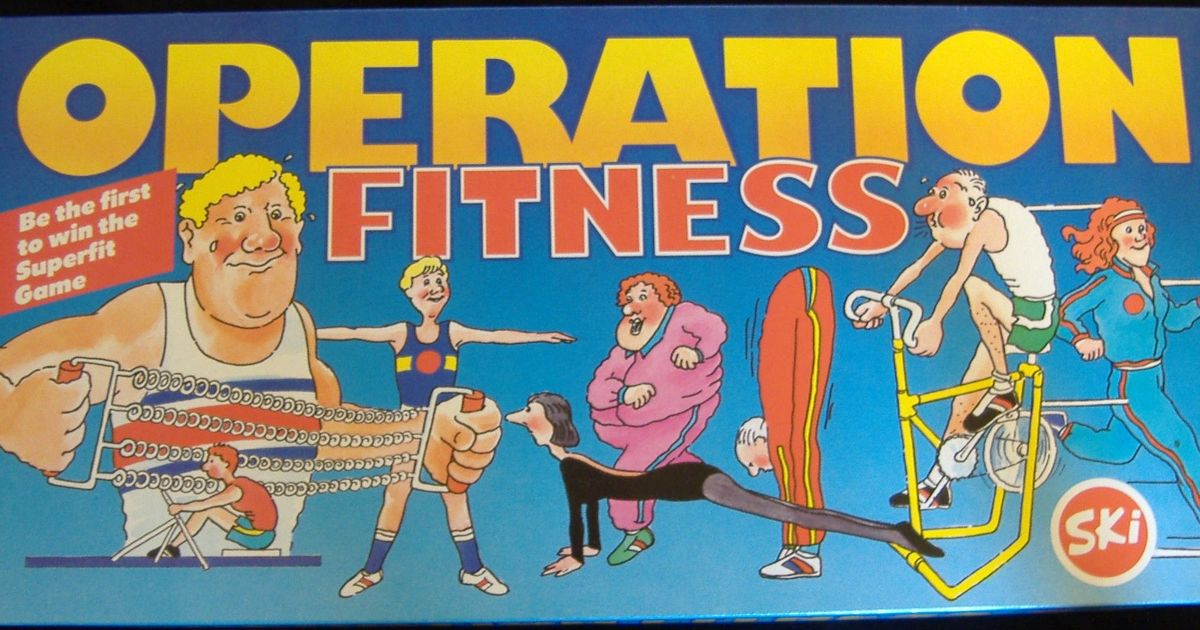 Operation Fitness Board Game BoardGameGeek