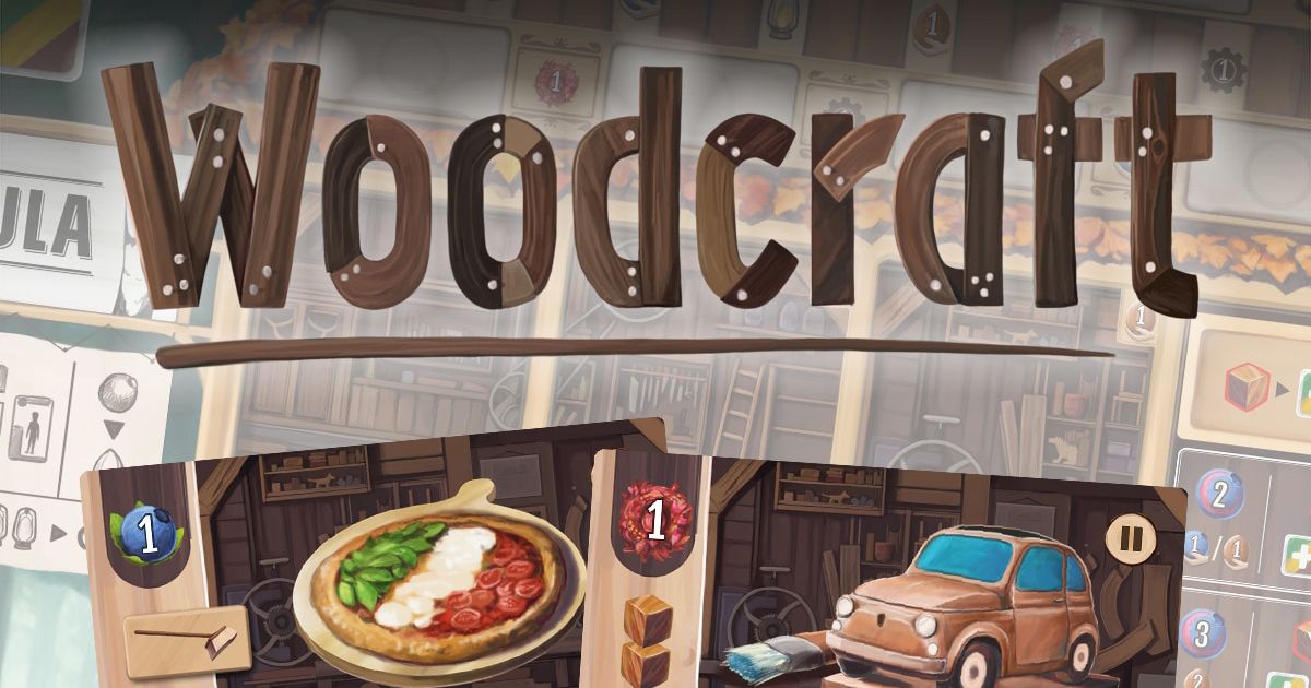 Woodcraft Italian Release Promo Cards Board Game BoardGameGeek