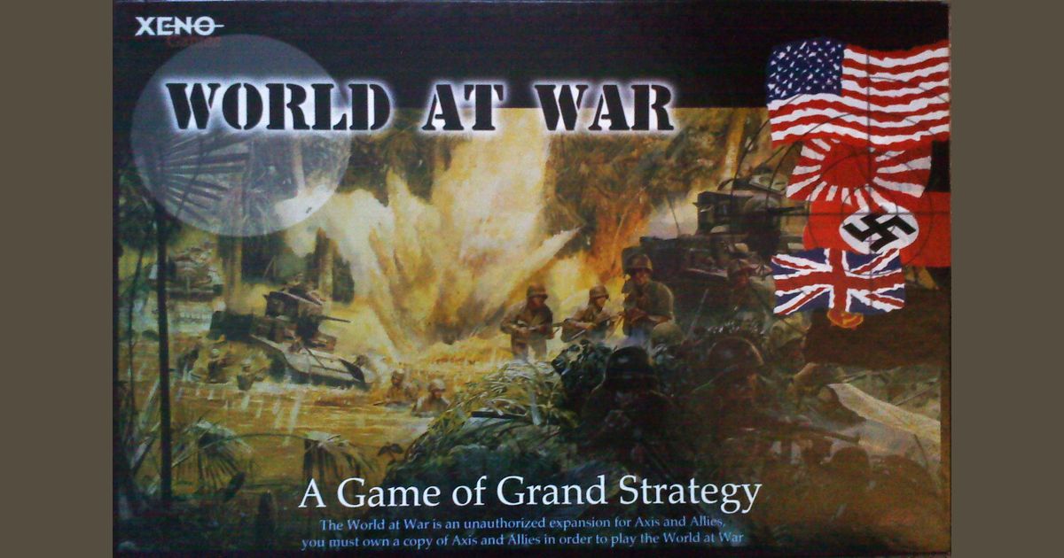 The World at War Board Game BoardGameGeek