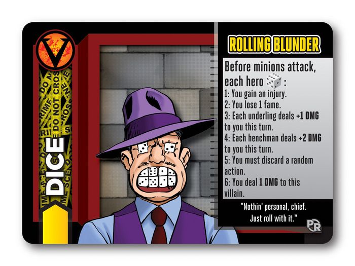 Heroes Wanted: Dice Promo Card cover