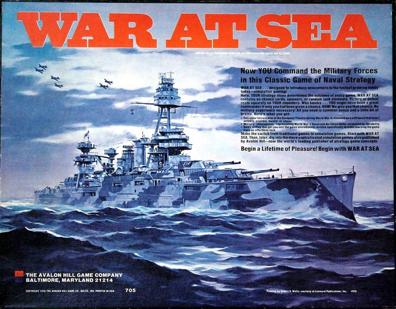 War At Sea Second Edition Board Game Boardgamegeek