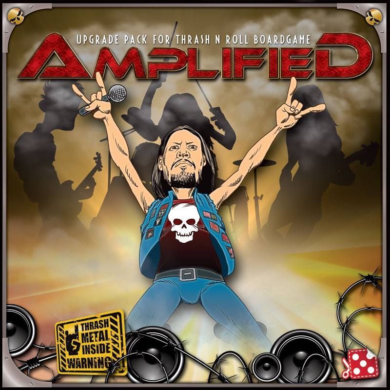 Thrash'n Roll: Amplified box art