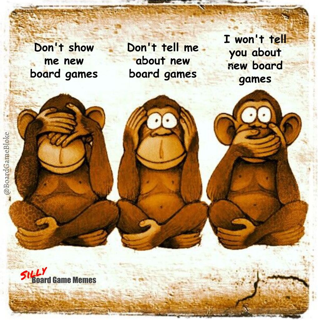 The Cult of the New | Silly Board Game Memes | BoardGameGeek