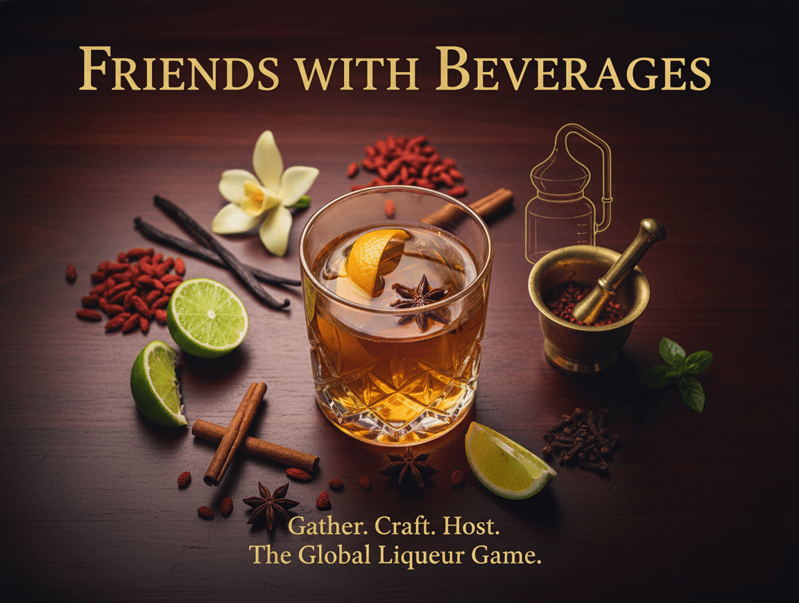 Cover art for Friends with Beverages