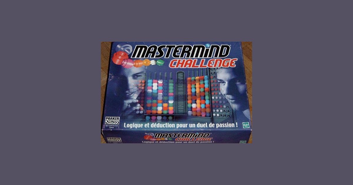 Mastermind Challenge Board Game BoardGameGeek