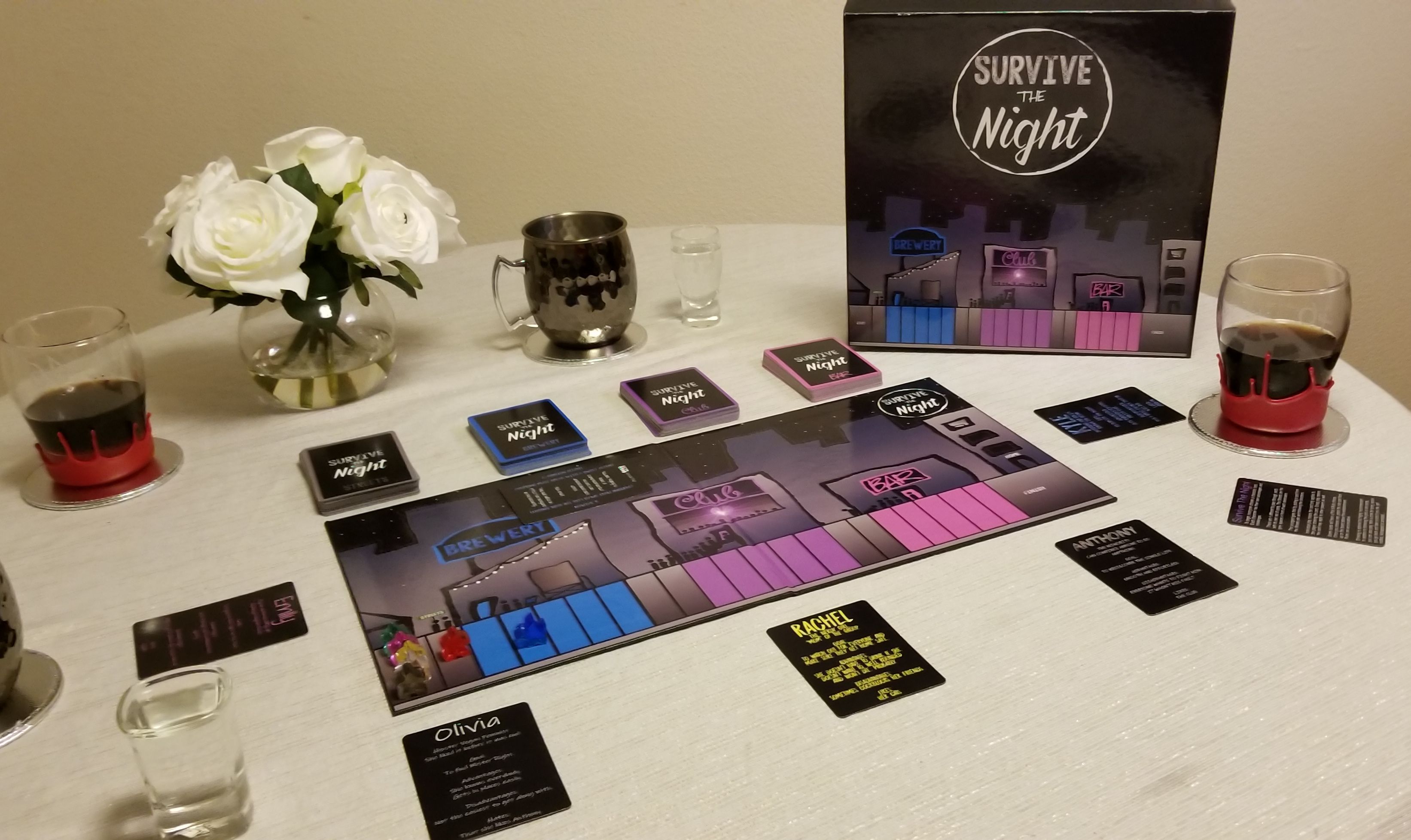 Survive The Night: The Party Board Game cover