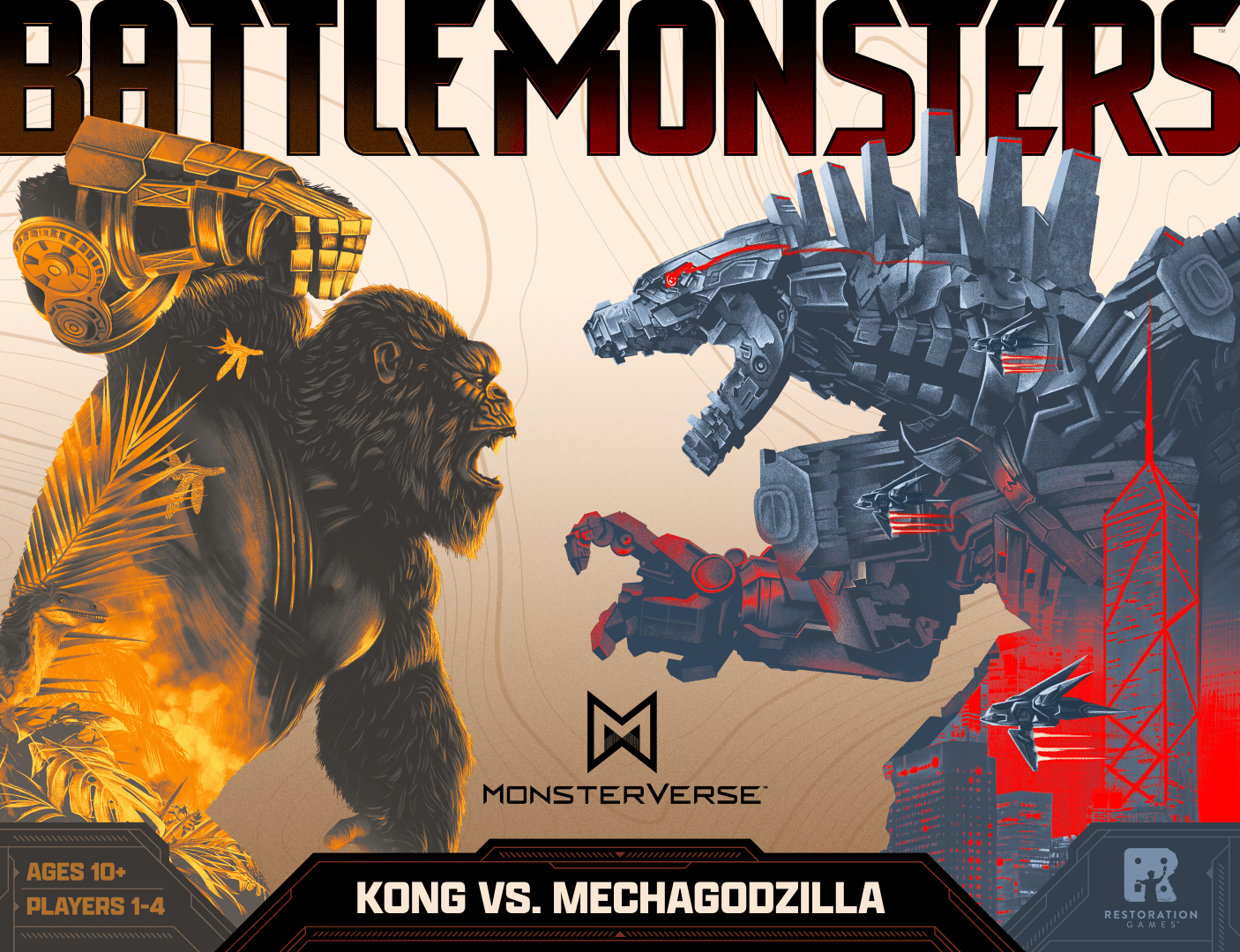 Battle Monsters: Kong vs Mechagodzilla cover