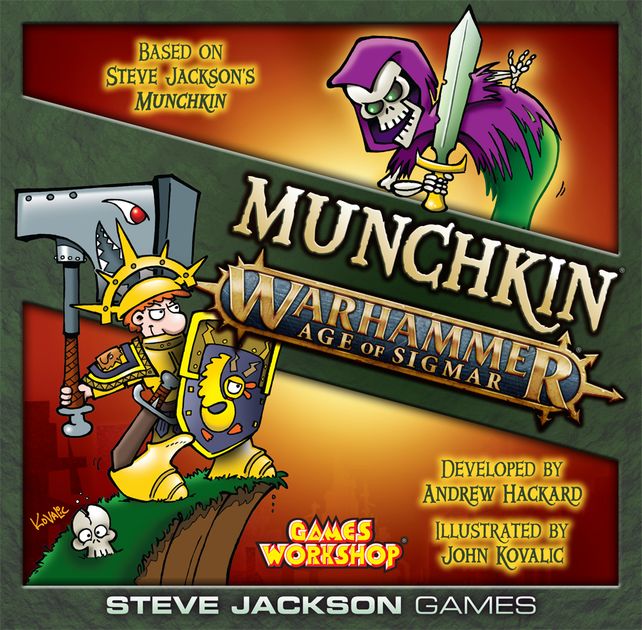 Munchkin Guts and Gory Warhammer Age of Sigmar Steve Jackson Games 