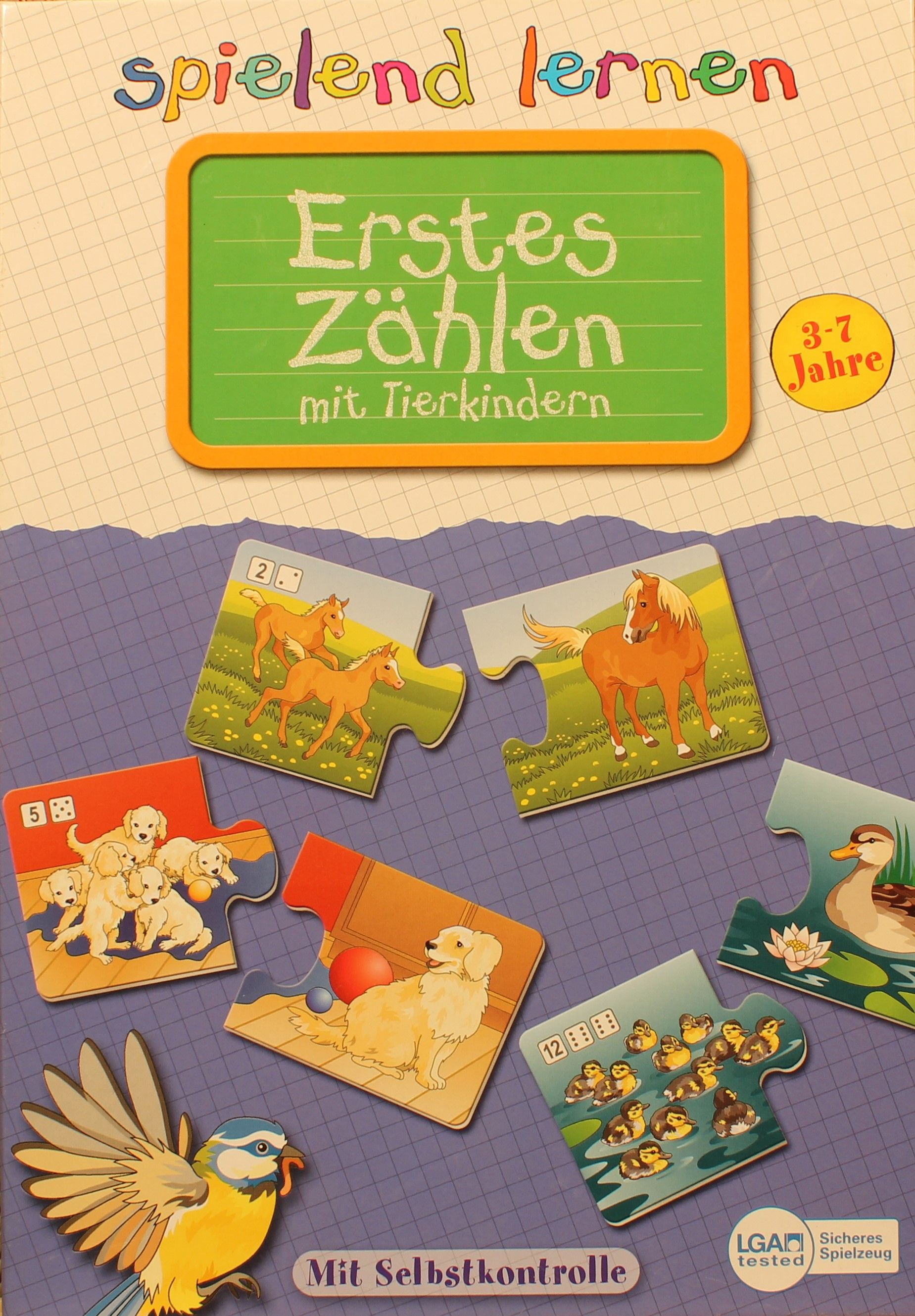 Cover art for Spielend lernen: Erstes Zählen mit Tierkindern