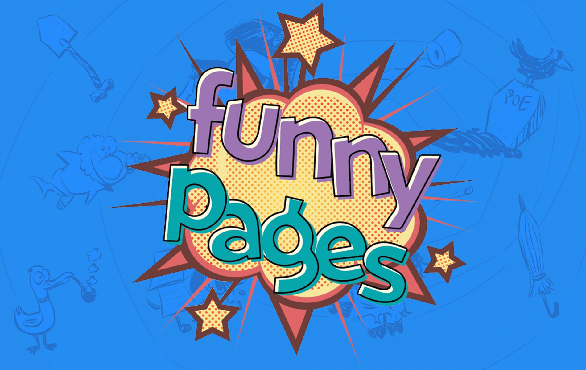 Funny Pages: A Comical Puzzle Game