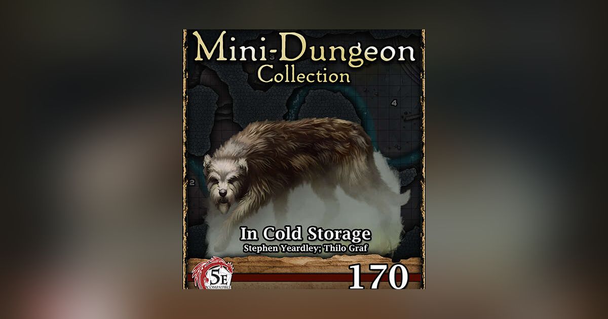 Mini-Dungeon Collection 170: In Cold Storage | RPG Item | RPGGeek