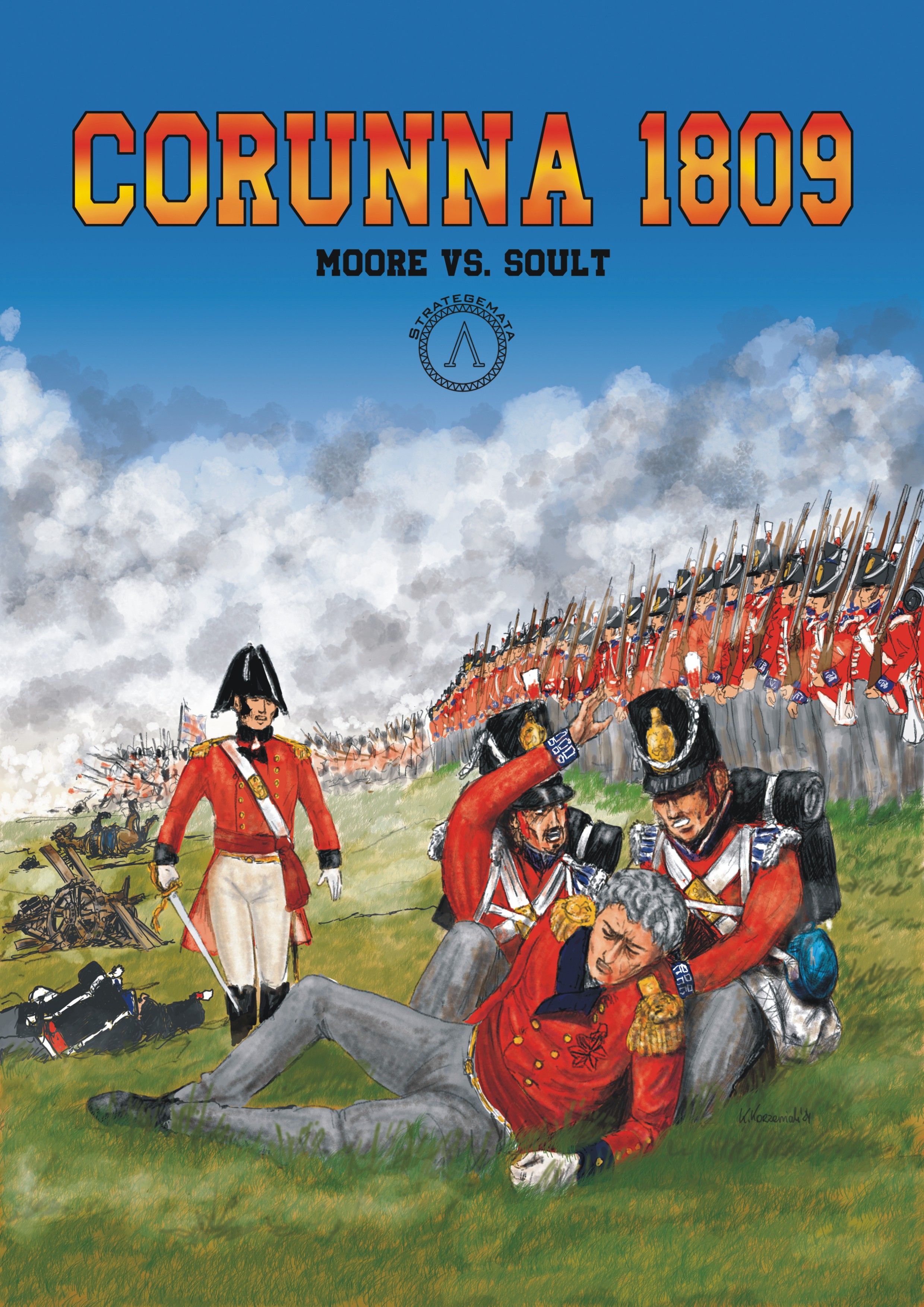 Cover art for Corunna 1809: Moore vs. Soult