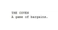 RPG: The Coven: A Game of Bargains