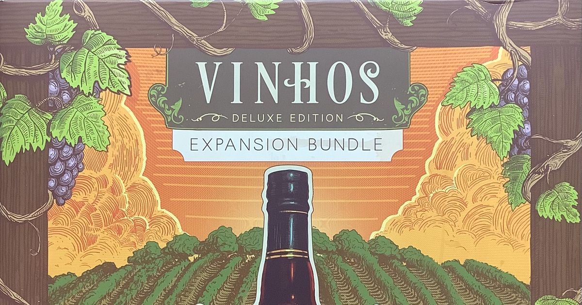 ヴィニョス Vinhos Deluxe Edition ＋ 拡張セット Vinhos Deluxe Edition:Expansion Bundle(箱無し)【日本語