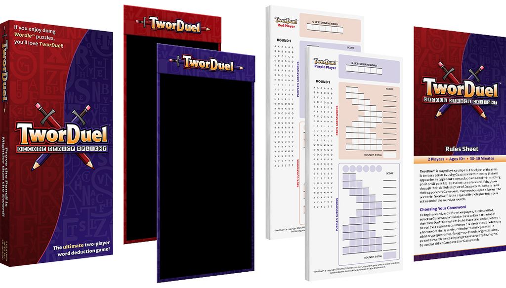 Illustration 2 de TworDuel™ — The Classic Two-Player Word Deduction Duel