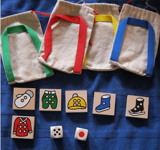Lustiges Rucksackpacken