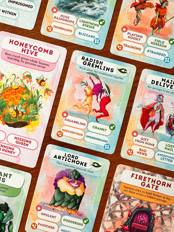 Illustration 7 de Florafiora: The Storytelling Card Game