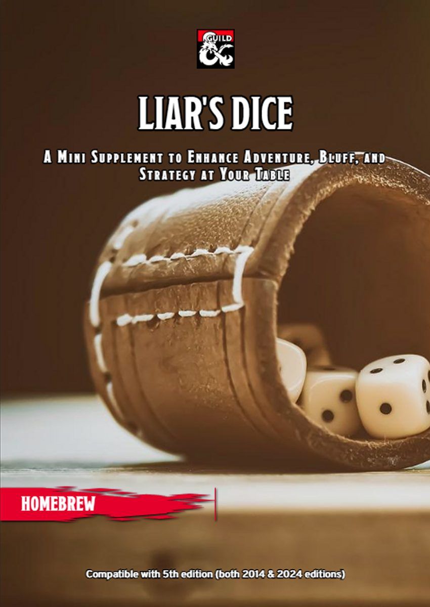 Liar's Dice box art