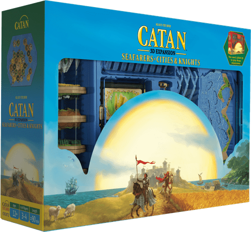 Board Game: CATAN: 3D Expansions – Seafarers + Cities & Knights