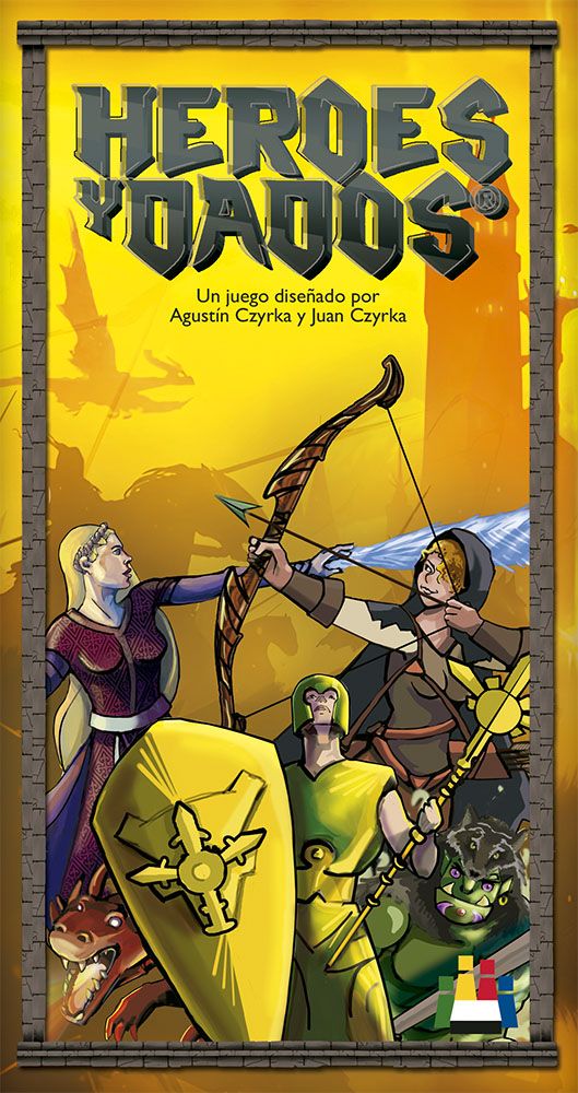 Boîte du jeu Héroes y Dados