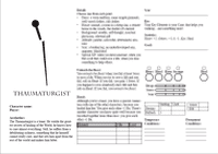 RPG Item: Whispering Willows Themebook: Thaumaturgist