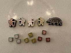 TRAILS: LevityGames Meeple Upgrade Sticker / Decal kit!