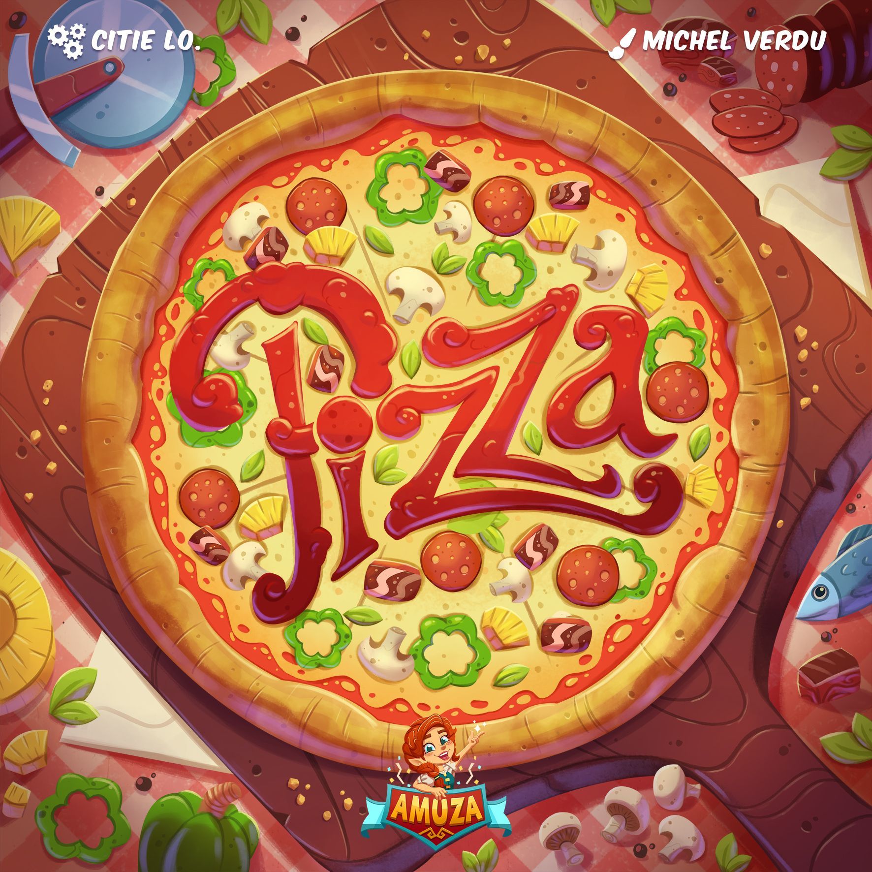 Boîte du jeu Pizza