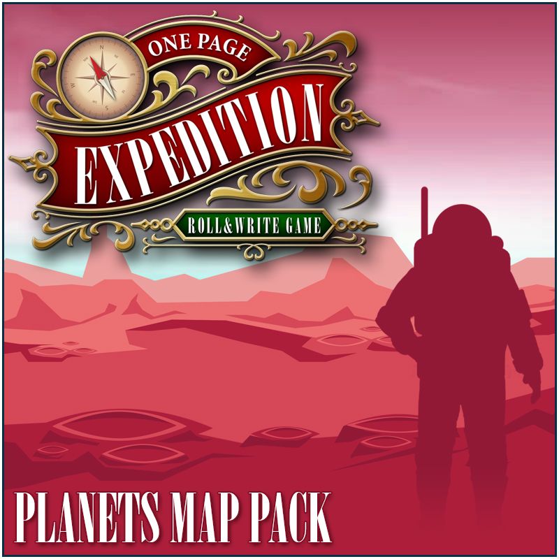 One Page Expedition: Planets cover art