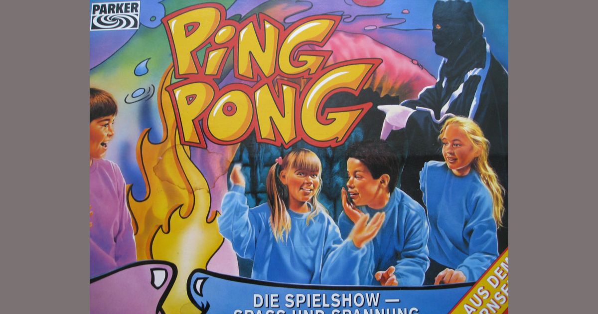 ping pong old school game
