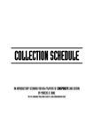 RPG Item: Collection Schedule