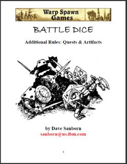 Battle Dice: Quests & Artifacts