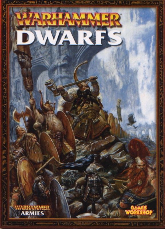 Warhammer (Sixth Edition): Dwarfs box art