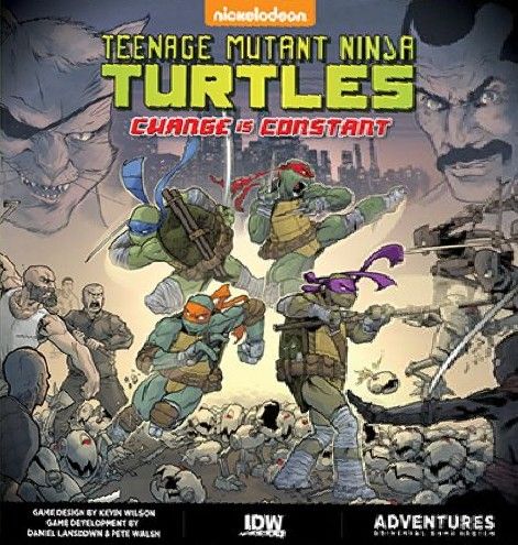 Coperta Teenage Mutant Ninja Turtles Adventures: Change is Constant