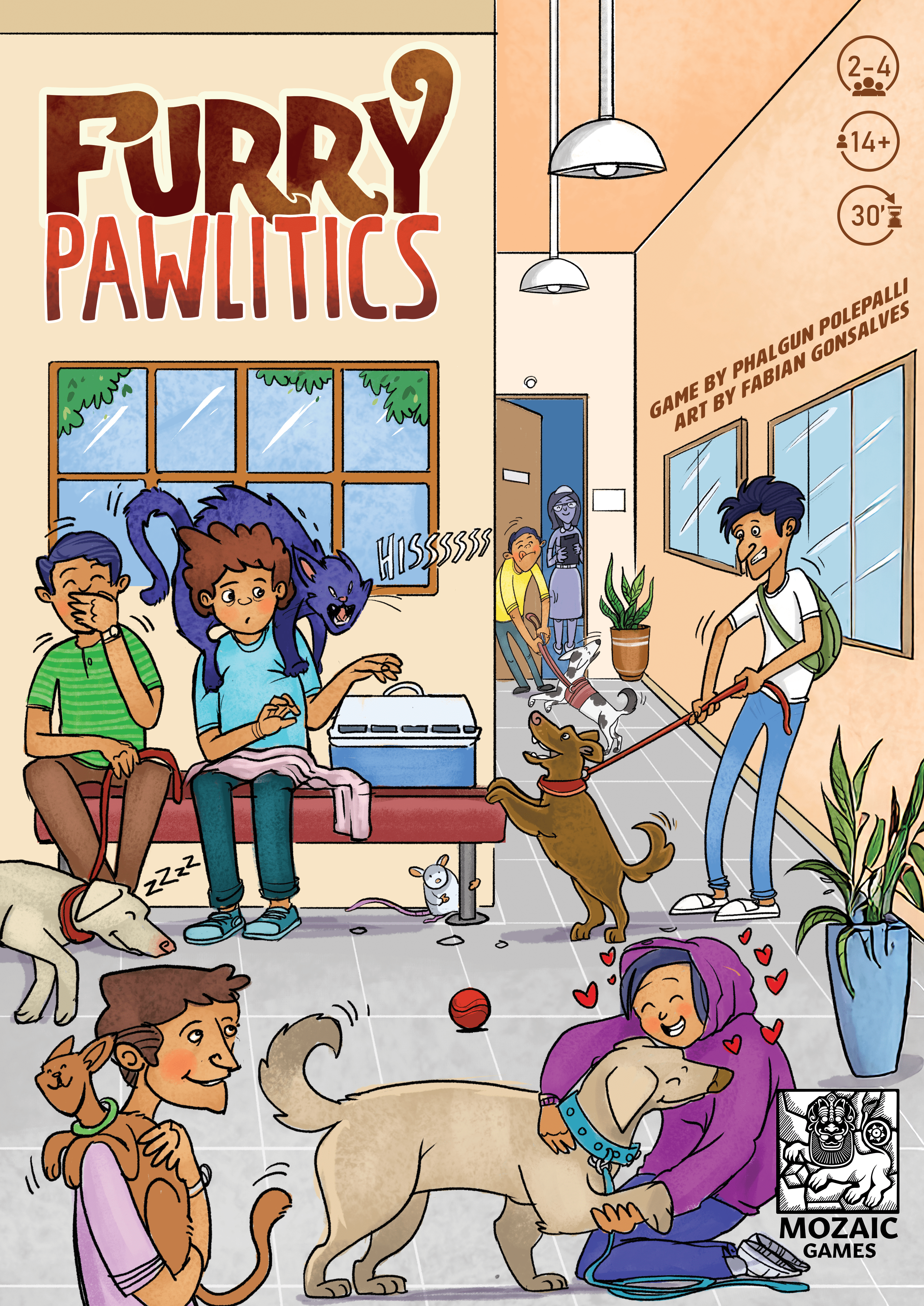 Cover art for Furry Pawlitics