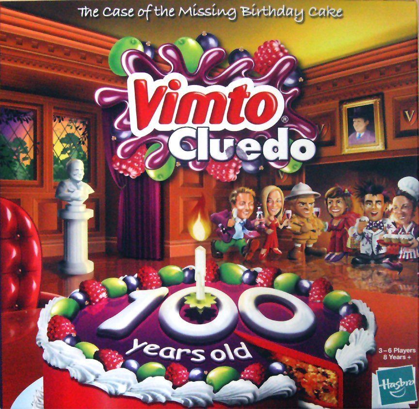 Vimto Cluedo doboz