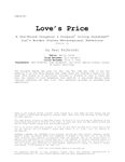RPG Item: SHL8-01: Love's Price