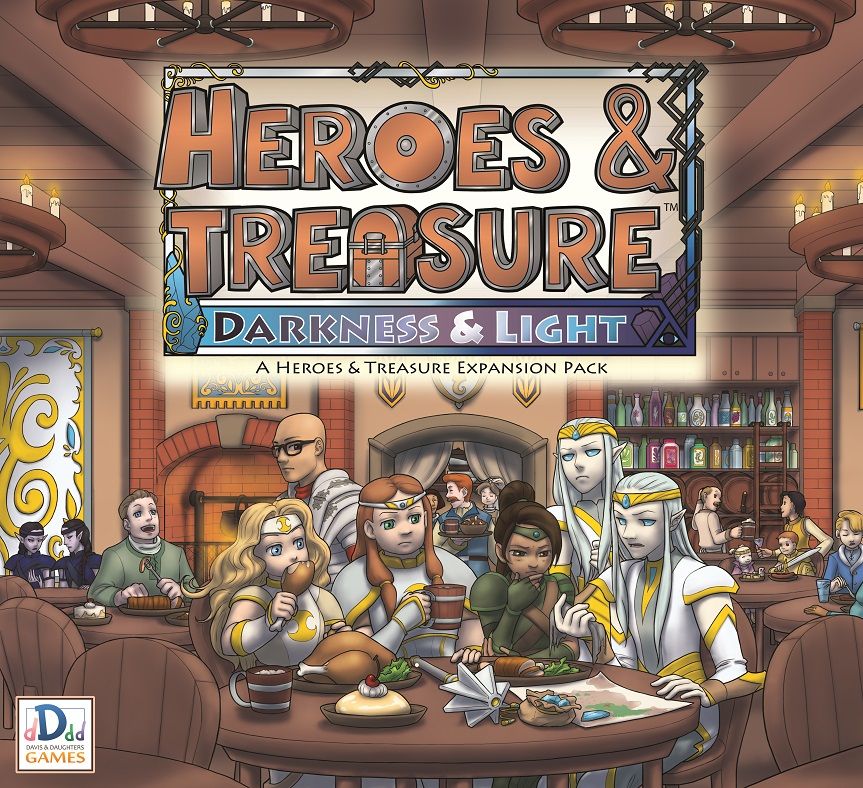 Heroes & Treasure: Darkness & Light box art