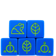 Ashes: Rise of the Phoenixborn – Natural Dice 5-Pack
