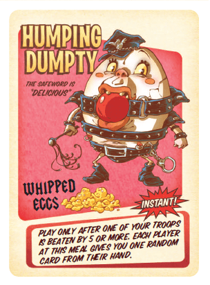 Food Fight Promo Cards
