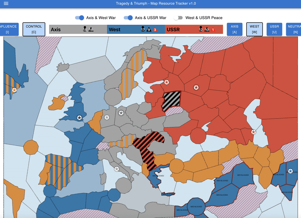 Map Based Resource Tracker (tracks supply and trade lines) for T&T ...