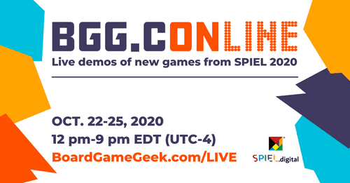 Watch Game Demos from SPIEL.digital 2020 on BGG.CONline