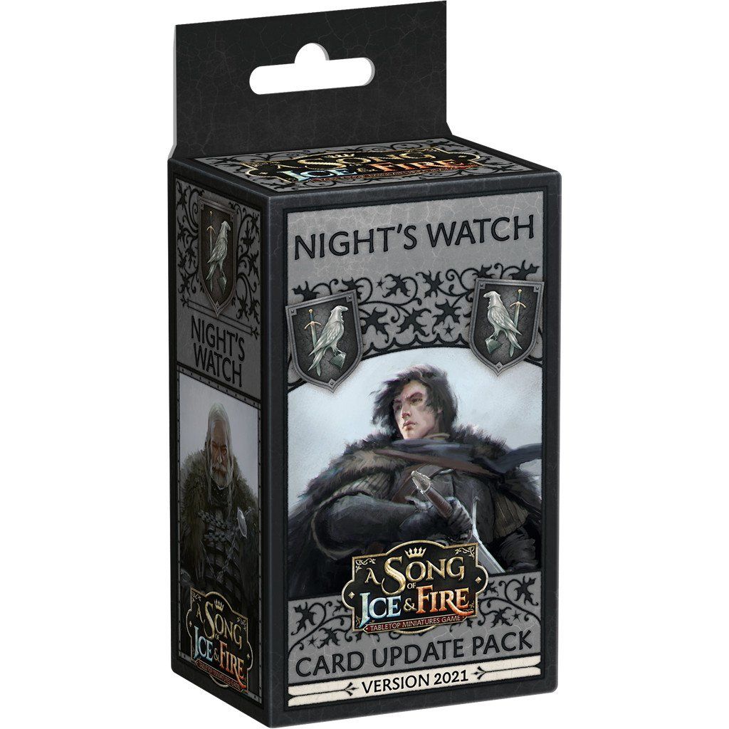 A Song of Ice & Fire: Tabletop Miniatures Game – Night's Watch 2021 Card Update Pack cover