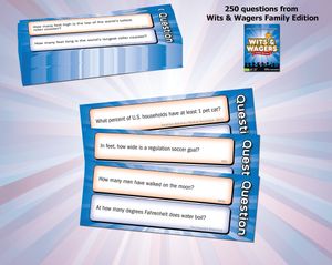Wits & Wagers Family Edition Question Pack